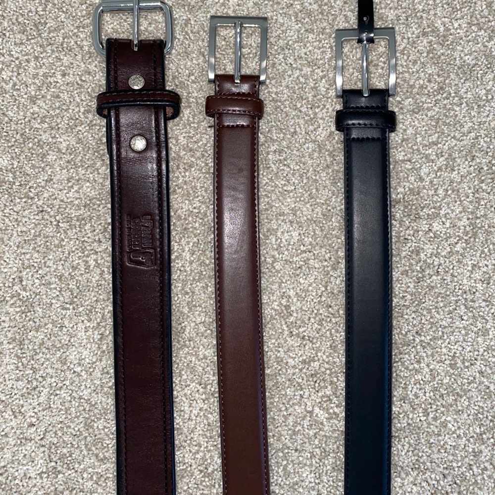 Leather Belts size 48”